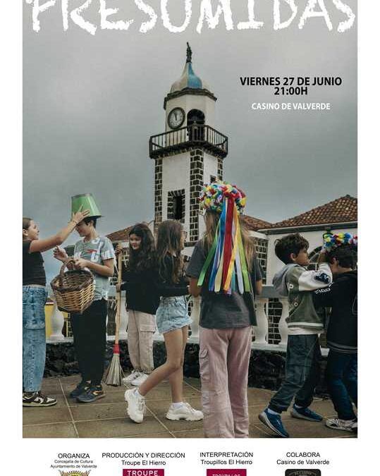 Los niños y niñas de Valverde suben al escenario con “Presumidas”, una obra que rinde homenaje a La Bajada